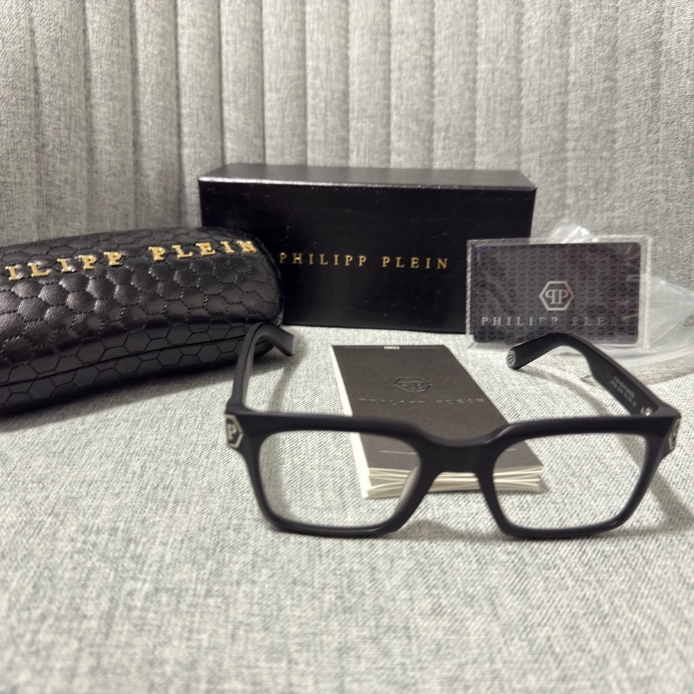 Philipp Plein Black Eyewear with Case